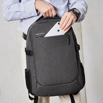 波斯丹顿男士双肩包男生高中生大学生书包潮流款出差旅行背包大容量电脑包