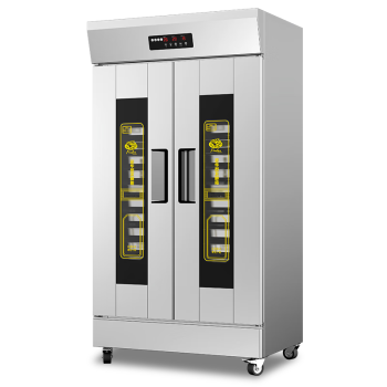 乐创（lecon）发酵箱商用醒发箱烘焙面包馒头发酵机全自动不锈钢大容量26层电脑款（带盘） YH-26CP