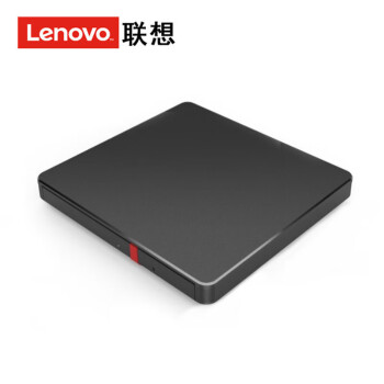 联想（Lenovo）外置光驱超薄 24倍速高速光驱 外置DVD刻录机 Type-C+USB双接口TX800