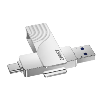 忆捷（EAGET）256GB Type-C USB3.2 手机U盘 CF30双接口手机电脑两用高速大容量OTG办公系统移动车载优盘