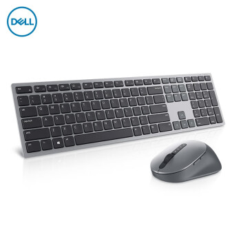 戴尔（DELL）蓝牙键鼠套装无线键盘鼠标办公电脑台式机笔记本商务高端外设 KM7321W黑