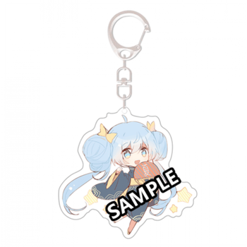 初音未来周边挂件 miku公主钥匙扣挂件 新款动漫挂饰