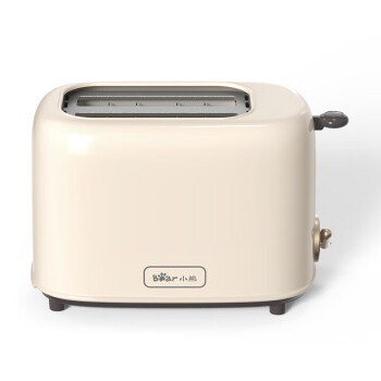 小熊 烤面包机 家用多功能多士炉轻食机 6档烘烤带防尘盖 烘烤不锈钢烤吐司机 DSL-C02K8