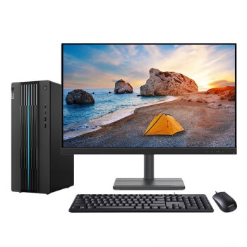 联想(Lenovo)GeekPro 2023 设计师游戏台式电脑主机(i5-13400F RTX4060Ti 8GB显卡 16G 1TB SSD)24英寸显示器