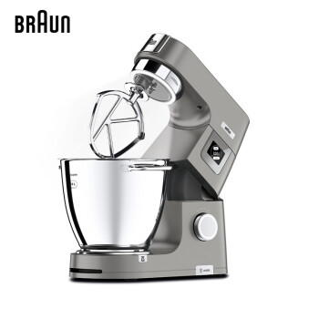 博朗（BRAUN）厨师机7系 加温称重 双碗发面机和面机打蛋器鲜奶油机大容量 KBL90 