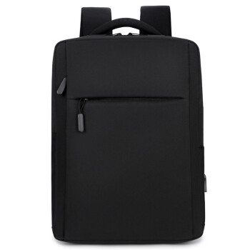 赛尔娜（SAIERNA）商务双肩包简约男士背包书包电脑包ucb运动背包 黑色（100定制）
