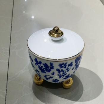 国风（GuofenG）陶瓷碗炖盅 青花炖盅 1筒套