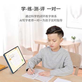 阿尔法蛋 AI练字笔 小学生儿童控笔训练 纸屏同步练习 配套AI练字帖 一对一实时指导 智能练字笔