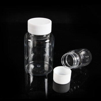 COKRSUPE 100毫升透明塑料瓶厨房分装瓶液体带盖密封100个 C69