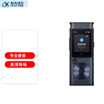 科大讯飞（iFLYTEK）智能录音笔SR302Pro 32G内存 专业录音 高清降噪 离线实时转写 360°拾音 免费转写 星空灰