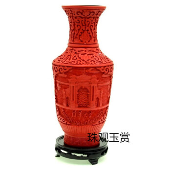 珠观玉赏北大北京清华大学纪念品漆器花瓶摆件漆雕笔筒生日礼物会议