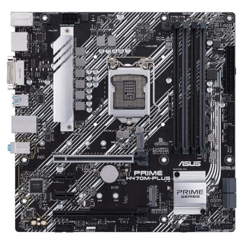 h470m-plus lga1200 m-atx主板 支持10700k prime h470m-plus