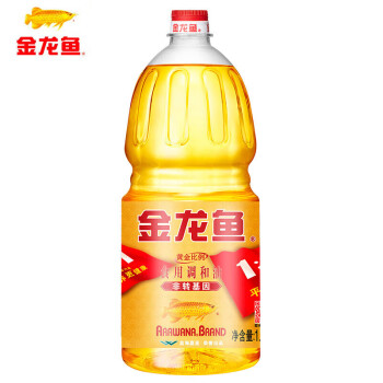 金龙鱼 食用油 黄金比例1:1:1 食用植物调和油 1.8L