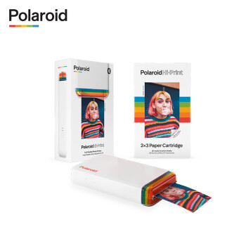 宝丽来（Polaroid）Hi·Print 2×3”便携式手机照片打印机 彩色热升华无线蓝牙连接 套装一(含相纸盒*1盒20张)