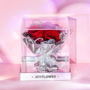 玫瑰盒子（RoseBox）极光玫瑰永生花花束七夕情人节生日礼物结婚纪念日送女生朋友实用