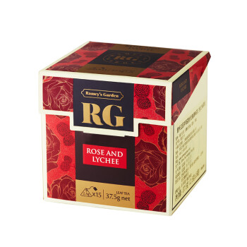 蕾米花园RG山姆店进口锡兰红茶三角独立茶包苹果荔枝玫瑰调味茶37.5g装