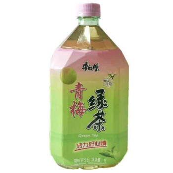 康师傅1升饮品青梅绿茶1l4瓶9瓶整箱饮料1000ml大升装夏日饮料学生