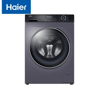 海尔（Haier）10公斤洗烘一体洗衣机 变频电机微蒸汽空气洗智能烘干智能投放巴氏除菌 G100208HBD12S
