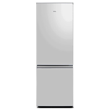 TCL BCD-186C  186升双门小型冰箱 迷你电冰箱 小型便捷 闪白银