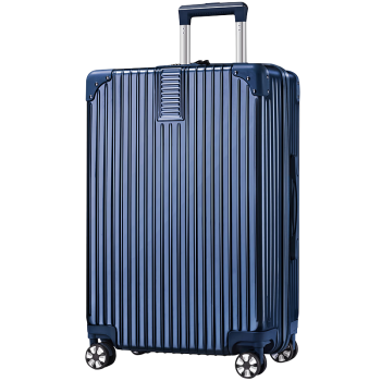 梵地亚行李箱男28英寸万向轮拉杆箱女大容量学生旅行箱密码箱皮箱子蓝