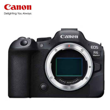 佳能（Canon）EOS R6 Mark II R6二代 全画幅微单相机+EF镜头转接环（含128G卡+备电+包）6K超采样 vlog相机