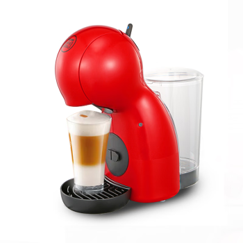 DOLCE GUSTO雀巢 半自动胶囊咖啡机 Piccolo XS红色 家用 办公室入门款