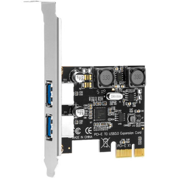 魔羯MOGE PCIE转2口USB3.0扩展卡台式机MC2012