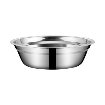 MAXCOOK 304加厚不锈钢碗小汤盆面盆商用家用汤碗打调料碟1.0厚16cm