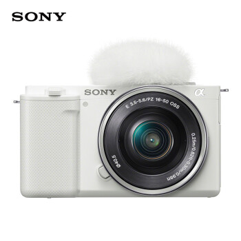 索尼（SONY）ZV-E10L Vlog微单数码相机 标准镜头套装 APS-C画幅小巧便携 4K专业视频 白色