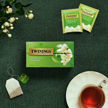 川宁绿茶 茉莉花绿茶(主品)+伯爵红茶(赠品)波兰进口茶叶50袋 冷泡茶