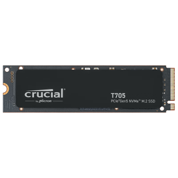 Crucial英睿达 美光2TB SSD固态硬盘 M.2接口(NVMe协议 PCIe5.0*4) 读速14500MB/s Pro系列T705 美光颗粒