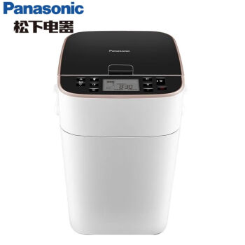 松下（Panasonic） 面包机家用全自动小型智能揉面多功能和面机早餐馒头肉松发酵机