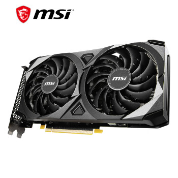 微星（MSI）万图师 GeForce RTX 3060 Ti VENTUS 2X 8G OCV1 LHR 超频版 双风扇 电竞游戏设计专业电脑显卡 