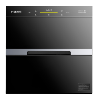 樱雪(INSE) 低温消毒柜 嵌入式 100升二星级智能触控厨房家用碗柜YTD100E-2122W(B)