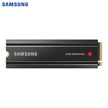 三星（SAMSUNG）2TB SSD固态硬盘 M.2接口(NVMe协议PCIe 4.0 x4) 980 PRO With Heatsink(散热片版)