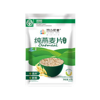 阴山优麦纯燕麦片裸燕麦体验装55g