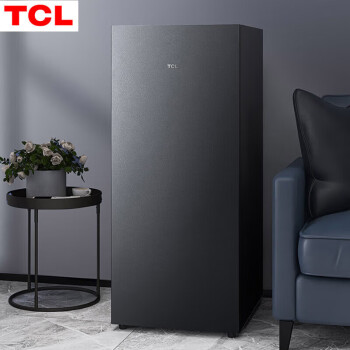 TCL冰箱R118L1-A家用118升迷你单门双温节能低噪复古电冰箱迷你小型租房节能冰箱R118L1-A 熔岩灰色