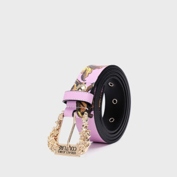 范思哲Versace Jeans Couture皮带 女士Couture 01腰带 紫色 85礼物