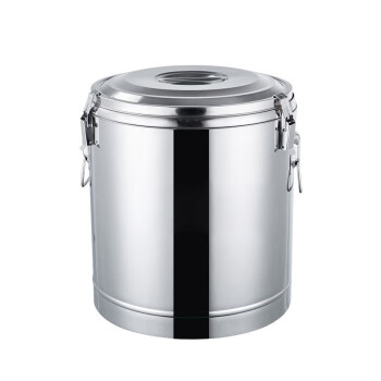 莱羽炫201 不锈钢保温桶 双层大容量商用饭桶豆浆桶汤桶 单龙头 10L