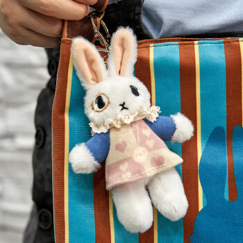 大英博物馆爱丽丝漫游奇境怀表兔毛绒玩偶钥匙扣送女生生日礼物儿童节礼物