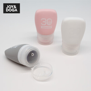 JOY&DOGA硅胶分装瓶便携挤压式洗发水沐浴露分装瓶乳液化妆品旅行套装