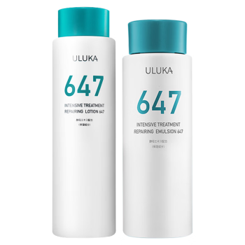 ULUKA647水乳套装补水保湿舒缓呵护脆弱敏感肌肤水乳生日礼物送女友