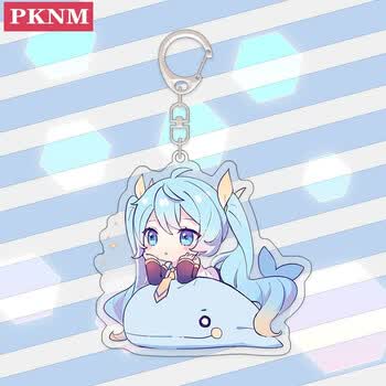 初音未来钥匙扣动漫周边初音未来挂件钥匙扣书包挂件新痛包挂饰雪初音