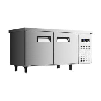 东贝冷冻保鲜工作台商用卧式冰柜冰箱平冷水吧台后厨奶茶店操作台1.8*0.8米冷冻工程款TD-180K80