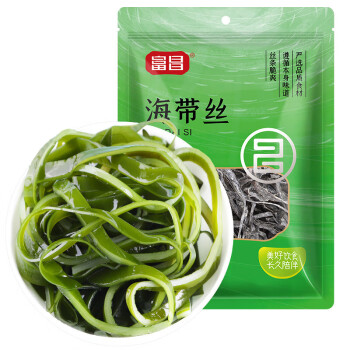 富昌食品 海带丝200g/袋 海产干货凉拌蔬菜煲汤炒菜 5袋起售