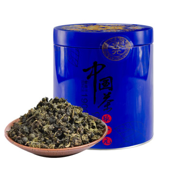 张一元 中国元素铁观音 75g*1桶 一级浓香型茶叶 福建铁观音乌龙茶罐装
