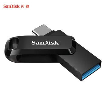 闪迪（SanDisk） 512GB Type-C USB3.2 手机U盘SDDDC3 沉稳黑 读速400MB/s 手机电脑平板兼容 学习办公扩容加密