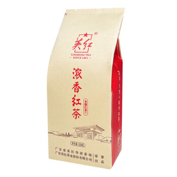 英红茶叶 浓香型 英红九号英德红茶 广东特产口粮茶 袋装150g