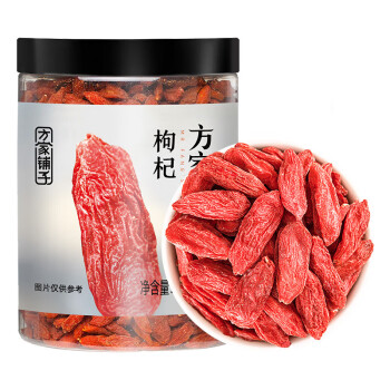 方家铺子枸杞200g/罐 特级红枸杞 粒大不粘连 口感甘甜 耐煮耐泡1.25823