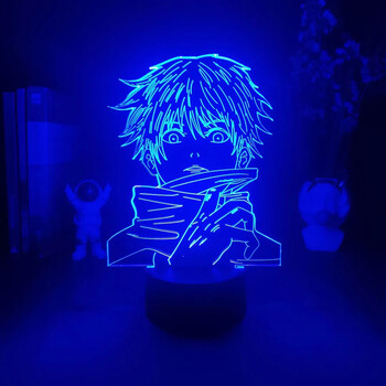 抖音同款创意礼品咒术回战周边小夜灯五条悟模型虎杖悠仁台灯手办日